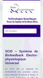 Mobile Screenshot of bioquantique.com